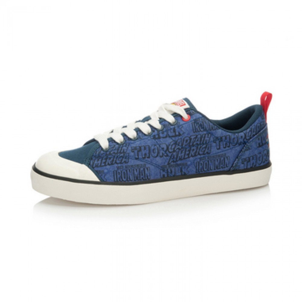 Captain America x Li-Ning Mens Canvas Skateboarding Shoes