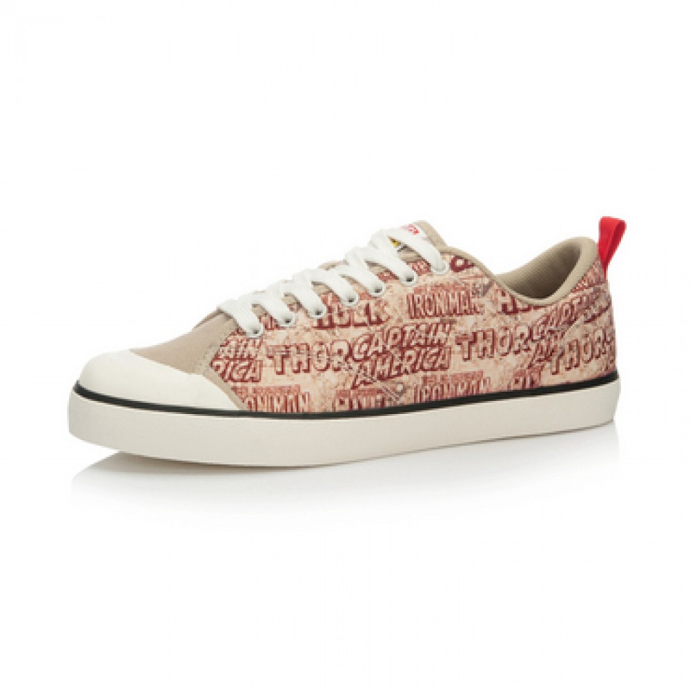 Marvel Comics x Li-Ning Mens Canvas Skateboarding Shoes