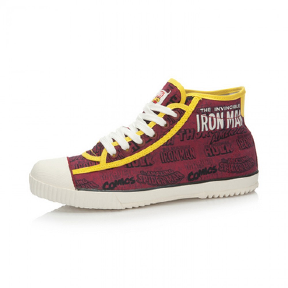 Iron Man x Li-Ning Mens Classic Mid Canvas Shoes