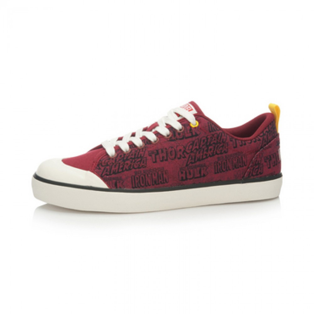 Iron Man x Li-Ning Mens Canvas Skateboarding Shoes