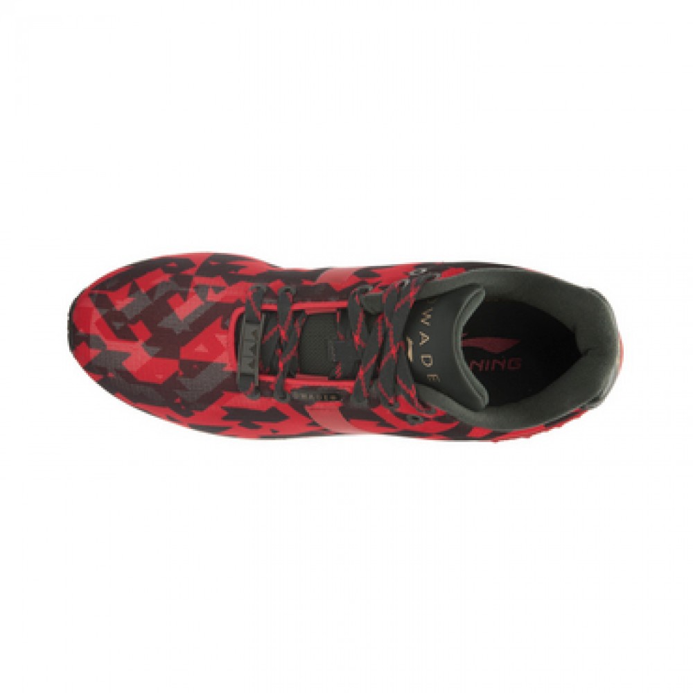 Li-Ning WoW 4 Wade 92 Lifestyle Shoes - Red/Black/White 