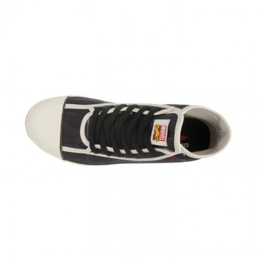 Ghost Rider x Li-Ning Mens Classic Mid Canvas Shoes