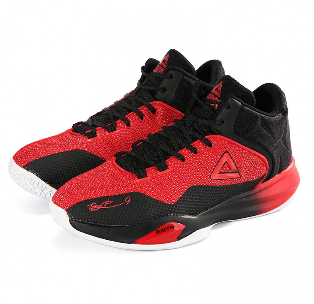 Peak Tony Parker 2017 TP9 Men's Basketball Shoes - Red/Black