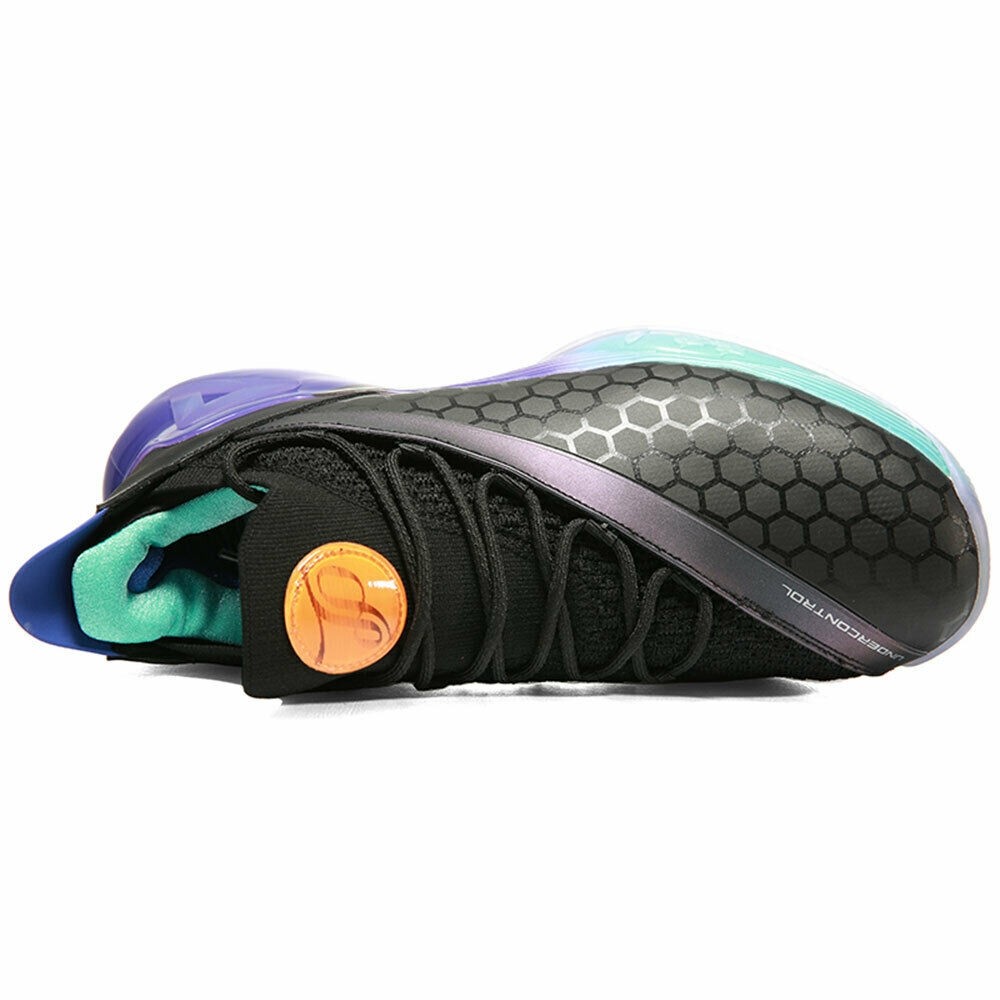 Peak Tony Parker 7 VII PEAK Tp7 Taichi Basketball Shoes - Black/Purple