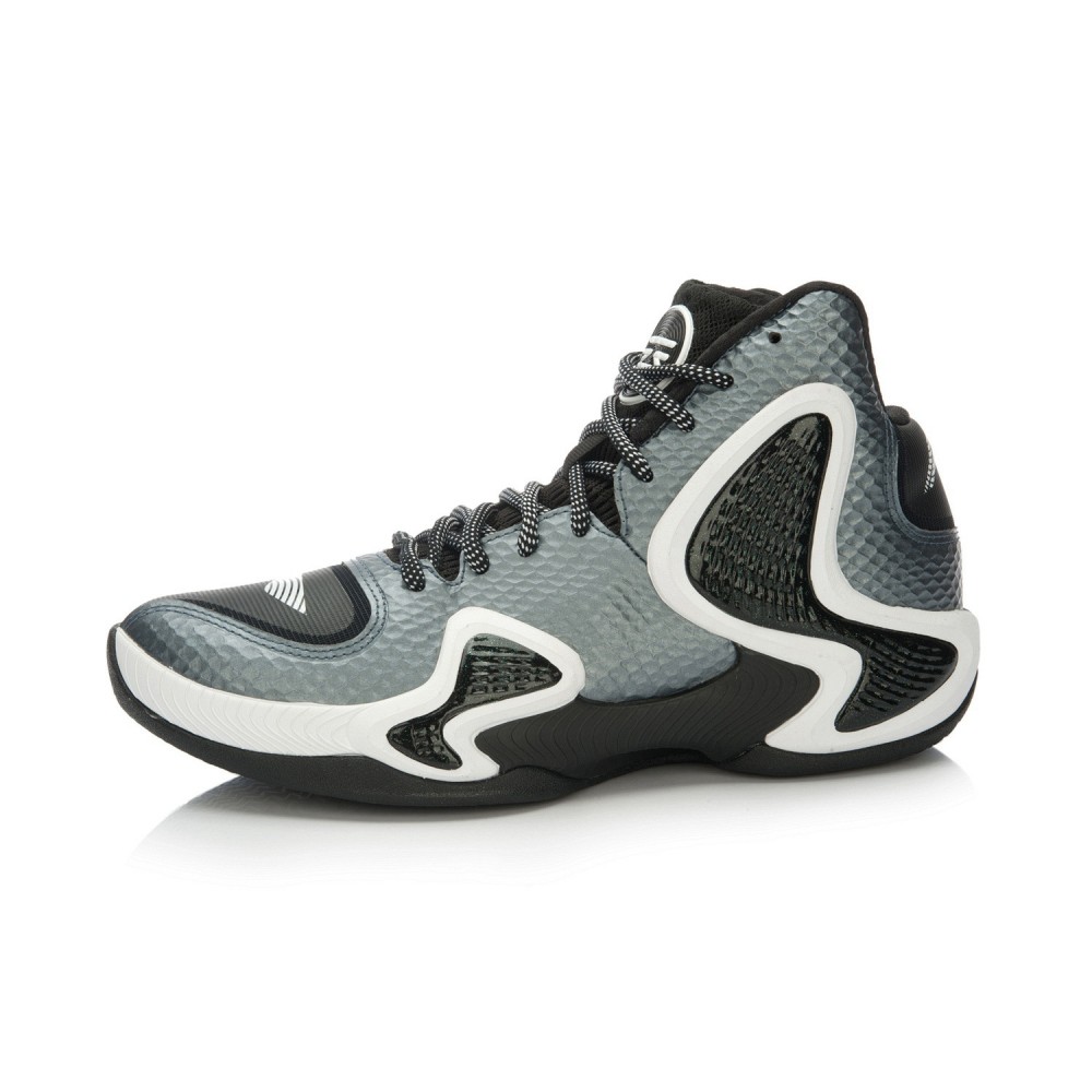 Li-Ning Phantom Flyer Mens Professional Basketball Shoes - Black/White