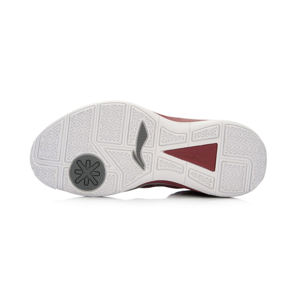 Li Ning Wade All Day Mens Cushion Professional Basektball Shoes - Red/Black/Grey