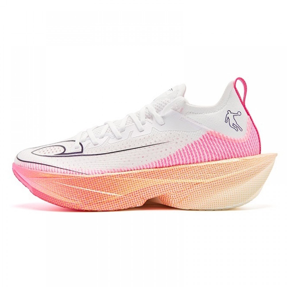 Qiaodan 2025 Feiying Plaid 2.0 Marathon Racing Shoes - White