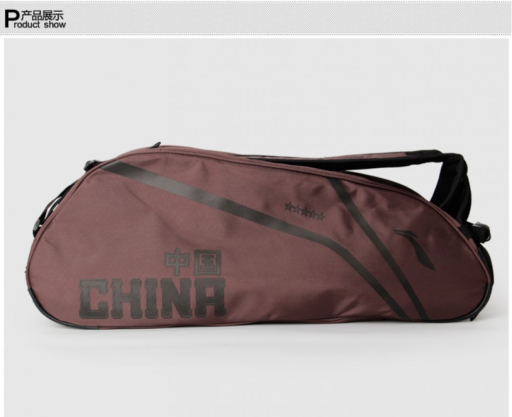 Li-Ning China National Badminton Team Racket Bag Single Shoulder 6 Racquet Bag