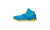 Li-Ning WoW4 Wade Sixth Man Professional Basketball Shoes - Blue/Yellow