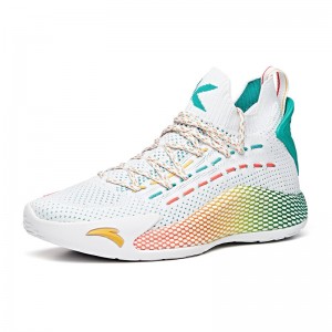 Anta KT5 Klay Thompson "Have Fun" Low Basketball Sneakers - White/Green