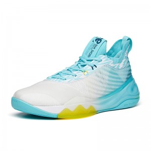 Anta KT6 Klay Thompson 2021 G6 SIX GOD Low Basketball Sneakers - Blue/White/Yellow