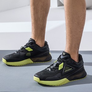 Anta 2022 China National Team Men's Weightlifting Training Shoes - Black/Green