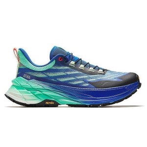 Anta Taihang Carbon Trail Running Shoes - Black/Green/Blue