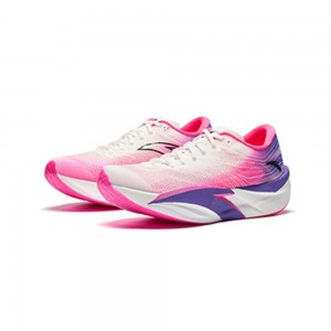 Anta C202 6 Men's Marathon Racing Shoes - White/Red/Purple