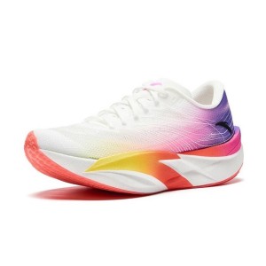 Anta C202 6 Marathon Racing Shoes - White/Orange/Purple