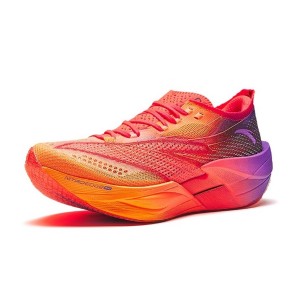 Anta C202 6 Pro Men's Marathon Racing Shoes - Orange/Purple