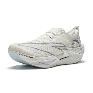 Anta C202 6 Pro Men's Marathon Racing Shoes - White/Grey