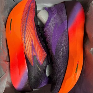 Anta 2025 C202 G9 Men's Marathon Racing Shoes - Orange/Purple