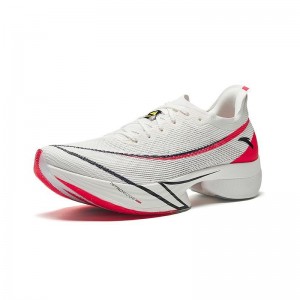 Anta C10 Pro "The King Of The Front Hand" Men's Marathon Racing Shoes - White/Red/Black