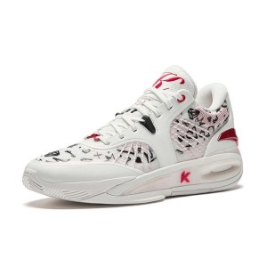 Anta 2025 KT10 Klay Thompson Men's Basketball Shoes - White/Red