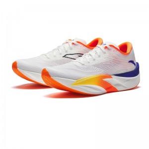 Anta C202 6 Marathon Racing Shoes - White/Field Blue