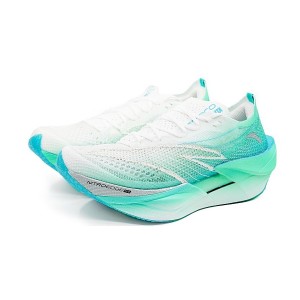 Anta 2025 C202 6 Pro Men's Marathon Racing Shoes - White/Green/Blue