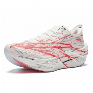 Anta 2025 C202 6 Pro Men's Marathon Racing Shoes - White/Red/Silver