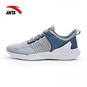 2017 Manny Pacquiao X ANTA Men's Boxing Training Shoes - Grey/White/Blue