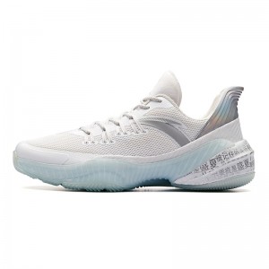 Anta Klay Thompson SHOCK THE GAME II 2.0 Mens Low Outdoor Basketball Sneakers - White