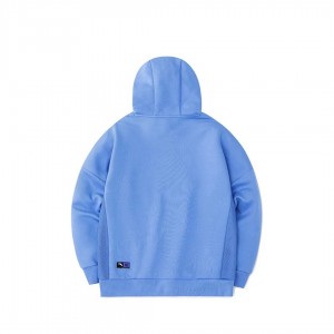 ANTA KT 2022 Autumn Klay Thompson Basketball Hoodie - Blue