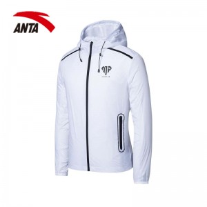 Anta x Manny Pacquiao Mens Boxing Training Jacket Anta Sports Jacket - White