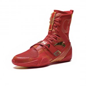Paris Olympic China National Team Anta Boxing Shoes in Red