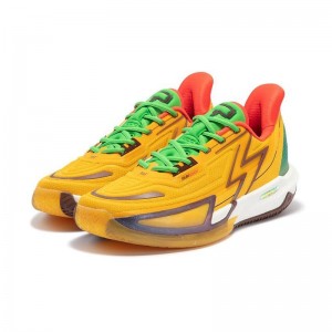 361º BIG3 4.0 QUICK Pro Men's Low Basketball Shoes - Yellow/Green