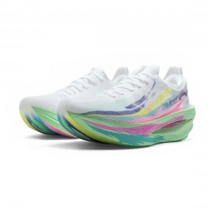 Xtep 160X 7.0 Pro 2026 Spring Color Marathon Racing Shoes - White/Green