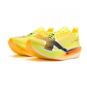 Xtep 160X 8.0 Pro Marathon Racing Shoes - Yellow/Black