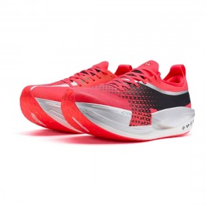 Xtep 160X 8.0 Ultra Marathon Racing Shoes - Red/Silver