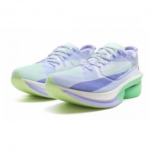 Xtep 160X 7.0 Women Marathon Racing Shoes - Green/Purple