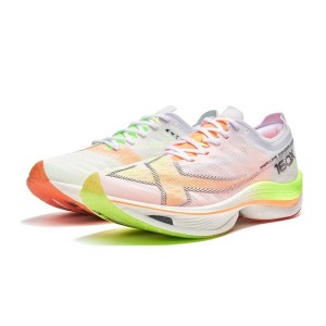 Xtep 160X 5.0 PB Marathon Professional Racing Shoes - White/Green/Orange
