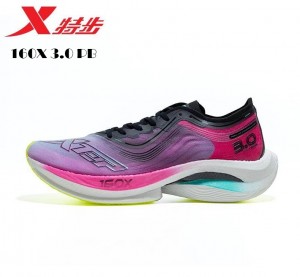 Xtep 160X 3.0 PB Marathon Professional Racing Shoes - Black/Red/Purple