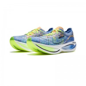 Xtep 160X 3.0 Pro New Color PB Marathon Professional Racing Shoes - Blue/Green