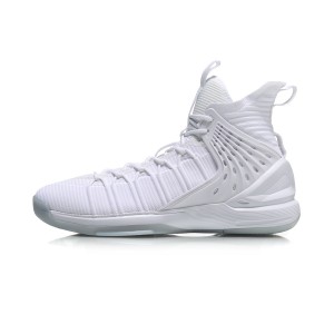 Li-Ning "Phoenix Dancing" Fengwu 凤舞 Men's Sock-like Basketball Sneakers - White