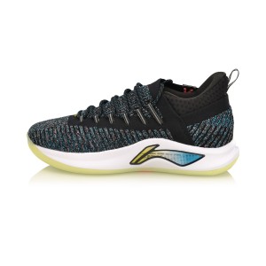 Li-Ning 2019 Spring New Speed V PLAYOFF Men's Professional Basketball Shoes - Black/Blue