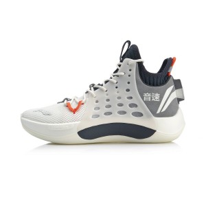 Li-Ning 2019 New Sonic VII C.J.McCollum Professional Basketball Shoes - Milk Tan/White