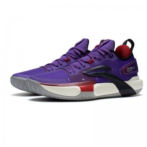 Li-Ning 2022 SPEED IX Premium Men's Professional Basketball Competition Sneakers - Purple