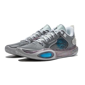 LiNing ALL CITY 11 V2 Low Basketball Game Sneakers - Grey