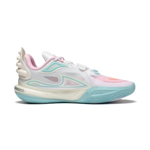 Way of Wade ALL CITY 11 V2 Basketball Game Sneakers - White/Pink