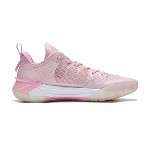 Li-Ning 2023 Sharp Blade III V2 "Peach blossom" Low Men's Professional Basketball Competition Sneakers