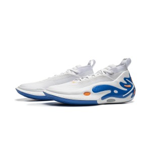 Way Of Wade 11 Men's Basketball Game Sneakers - White/Blue