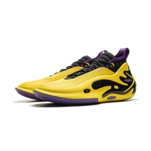 Way Of Wade 11 Purple Gold Men's Basketball Game Sneakers