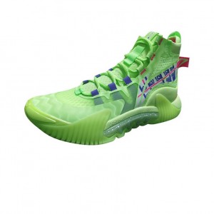 Li-Ning 2022 Badfive2 High Men's Basketball Shoes - Green